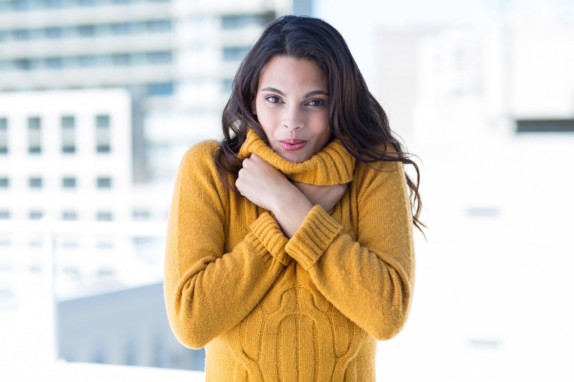 shutterstock_Woman Cold