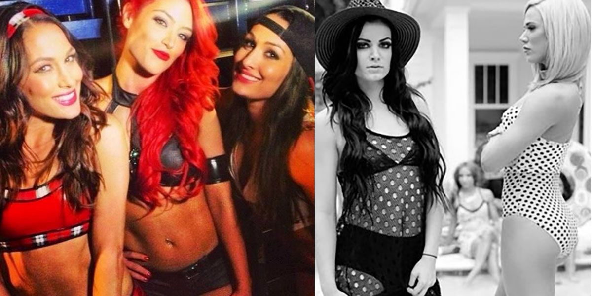 15 Wwe Divas You Never Knew Hated Each Others Guts Therichest