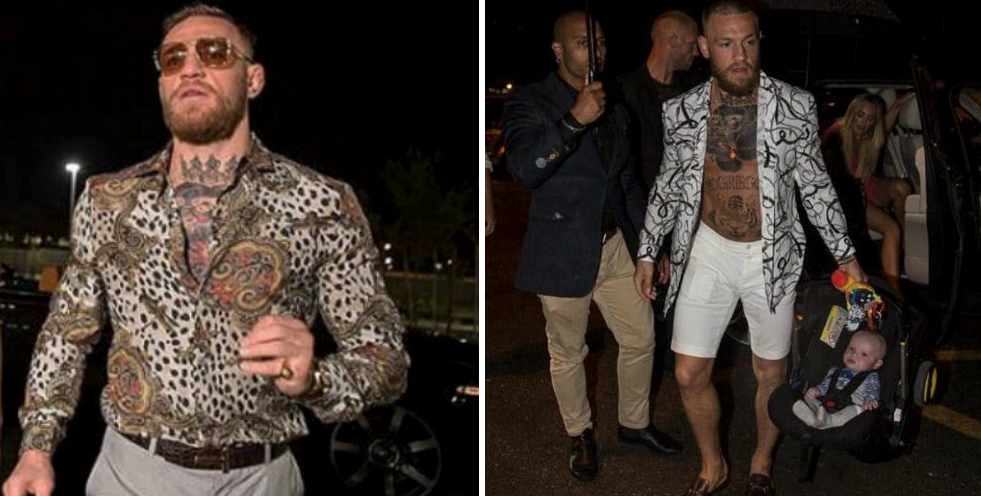 conor mcgregor dress shirts Road House Conor McGregor Printed Shirt
