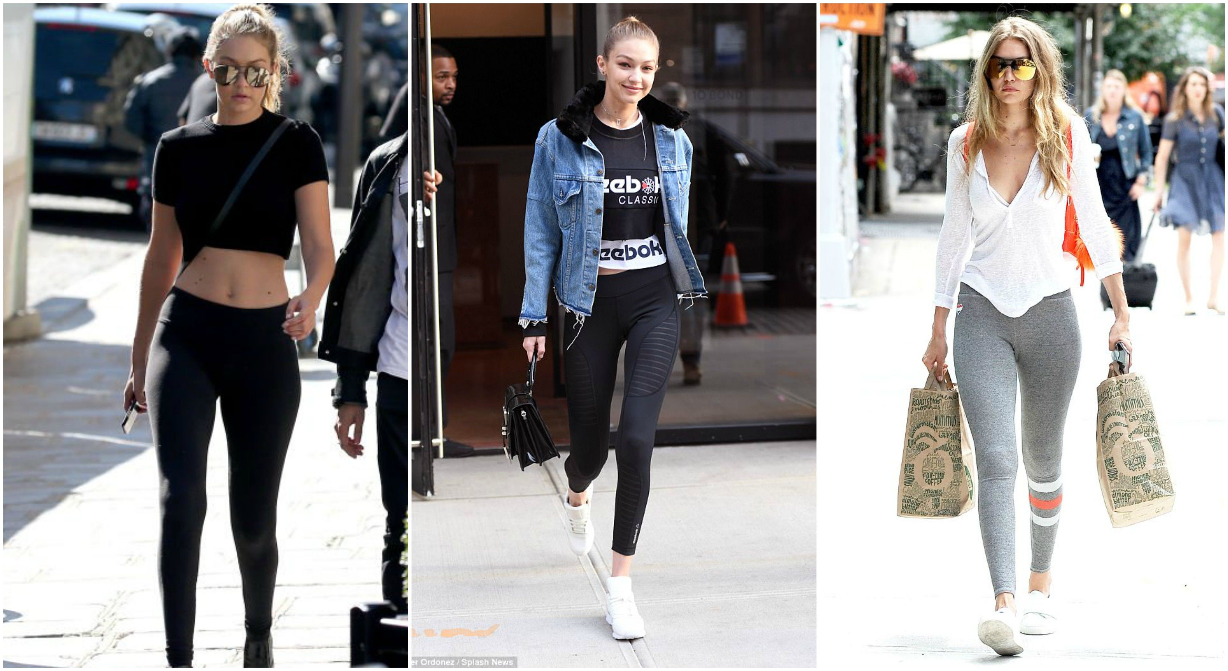 15 Photos That Prove Gigi Hadid And Fashionable Yoga Pants