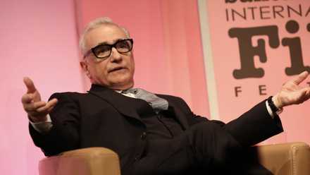Martin Scorsese At A Panel Event
