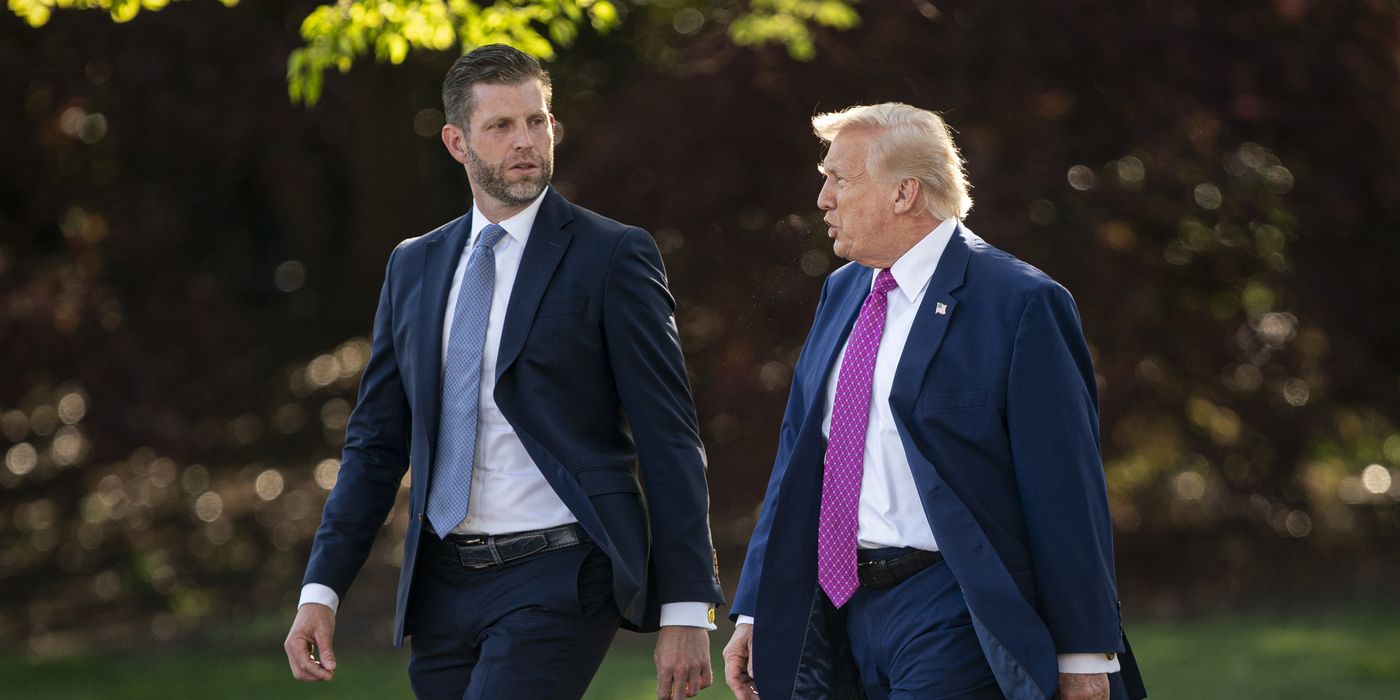 Eric Trump-Backed Firm Bags $24 Million Contract From His Father's Administration